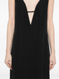 Deep V-Neck Slip Dress