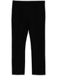 Tapered Textured Black Trousers