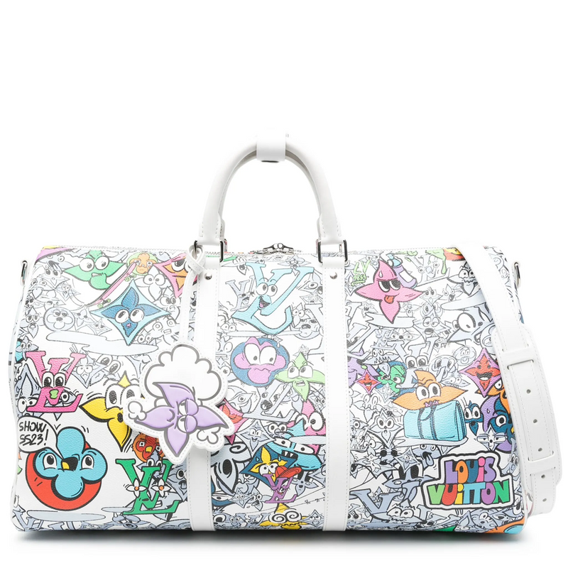 Comic Book Monogram Canvas Keepall Bandoulière 50