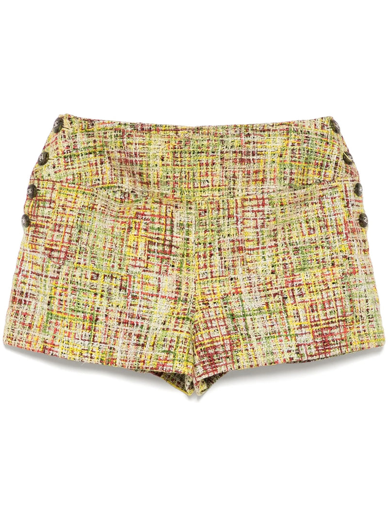 Multicolour Tweed Shorts