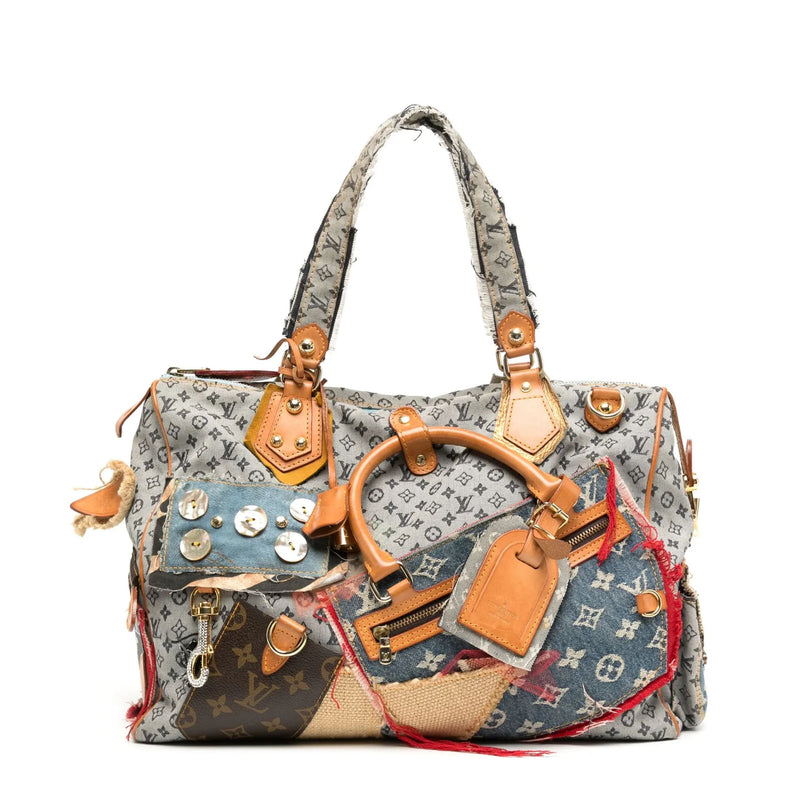 SS06 Denim Patchwork Cabby Bag