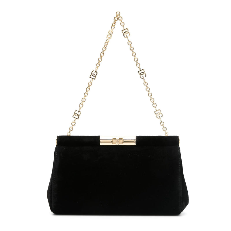 Medium Velvet Marlene Shoulder Bag GHW