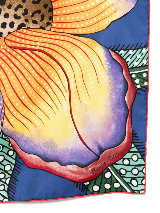 Baobab Cat Silk Scarf 90