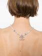 CC Pearl and Crystal Necklace