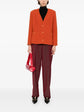 Orange Tweed Blazer