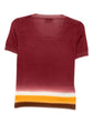 Burgundy Dégradé Top