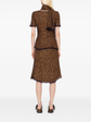 Knit Top, Skirt & Scarf Set