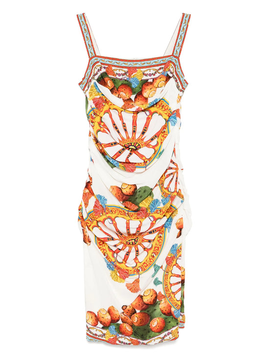Dolce & Gabbana Sicily Midi Dress
