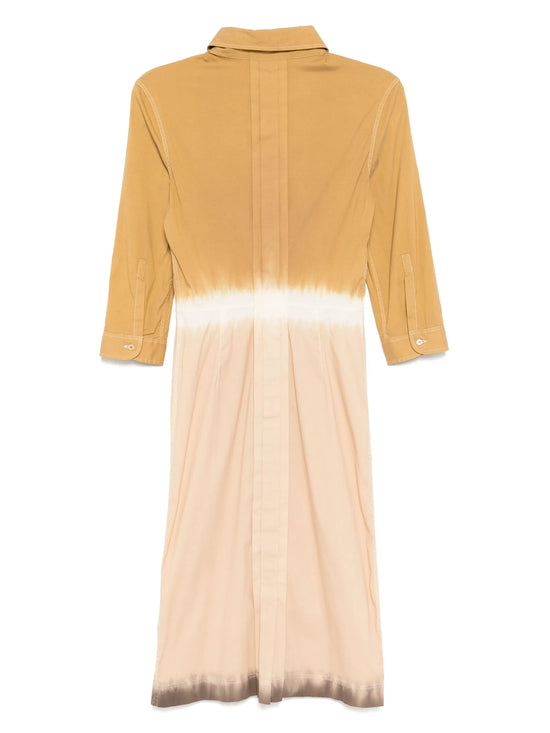 Dégradé Shirt Dress