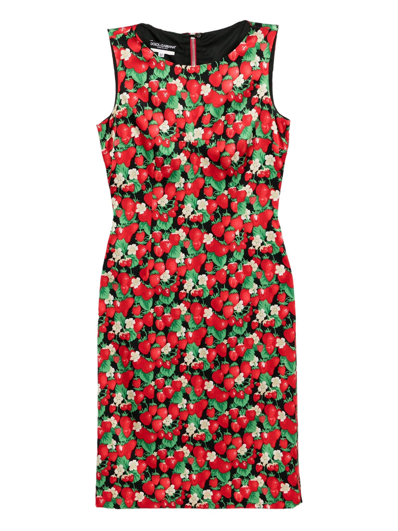 Red Strawberry Dress