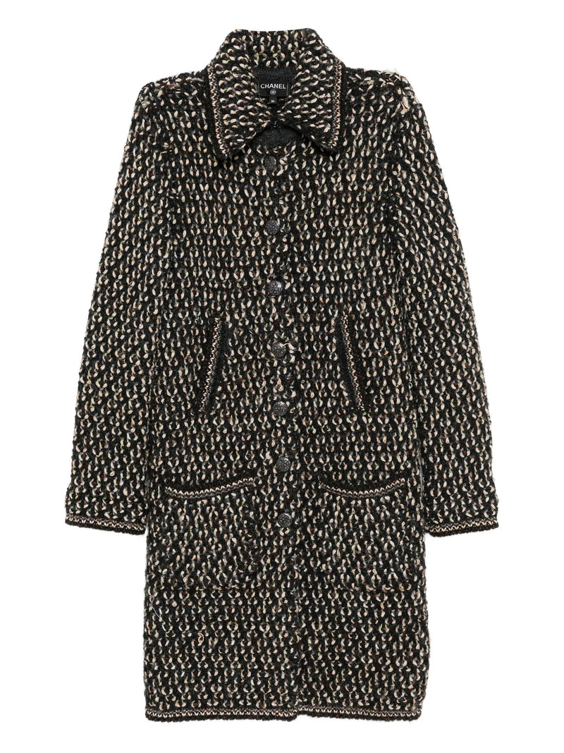 Black Tweed Coat