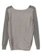 Grey Knit Top