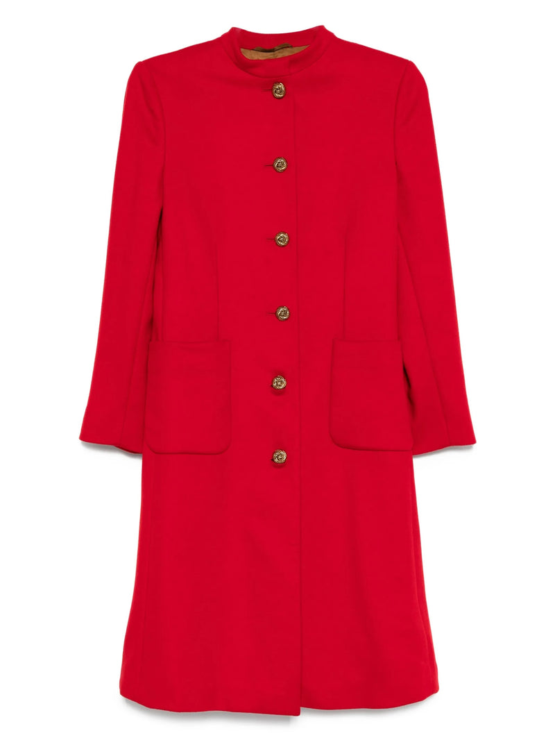 Red Wool Coat