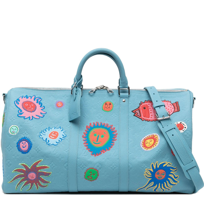 LV x Yayoi Kusama Keepall Bandoulière 50