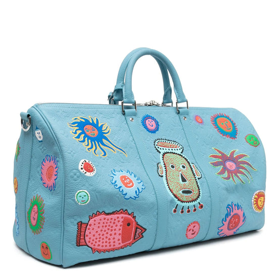 Keepall 50 Travel Bag Louis Vuitton x Yayoi Kusama