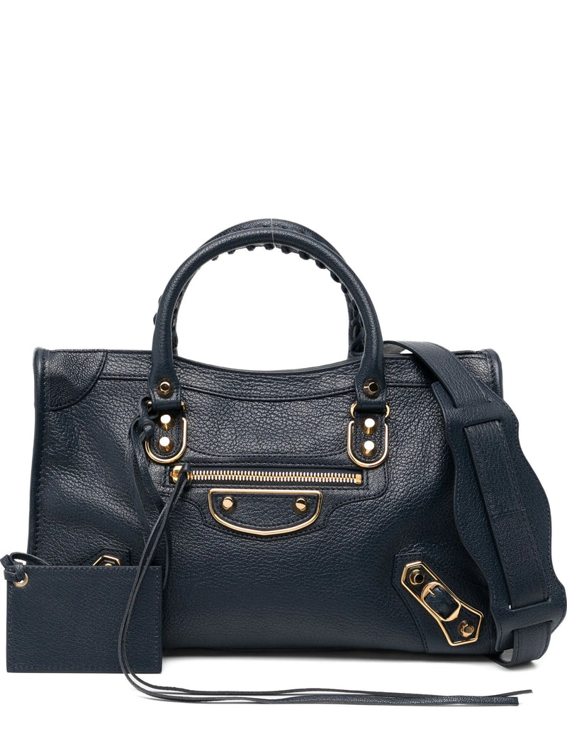 Metallic Edge City Bag Small
