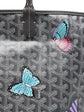 Customised Butterfly II Grey Monogram St Louis PM Tote