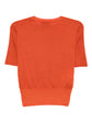 Orange Knit Top