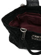 Quilted Gentle Boy Black Shopping Tote