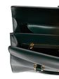 Turnlock Top Handle Bag Emerald