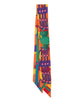 Silk Cord Printed Silk Twilly
