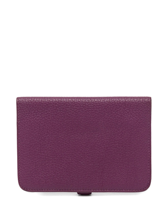 Togo Dogon Card Case Key Holder Anemone