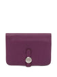 Togo Dogon Card Case Key Holder Anemone