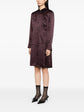 Patterned Shirt Dress