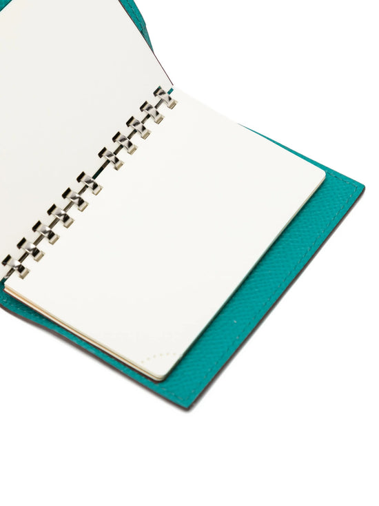 Leather Case Agenda Teal