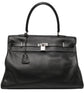 Hermès Kelly Relax 50 Swift PHW in Black