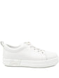 White Happy Sneakers