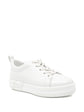 White Happy Sneakers