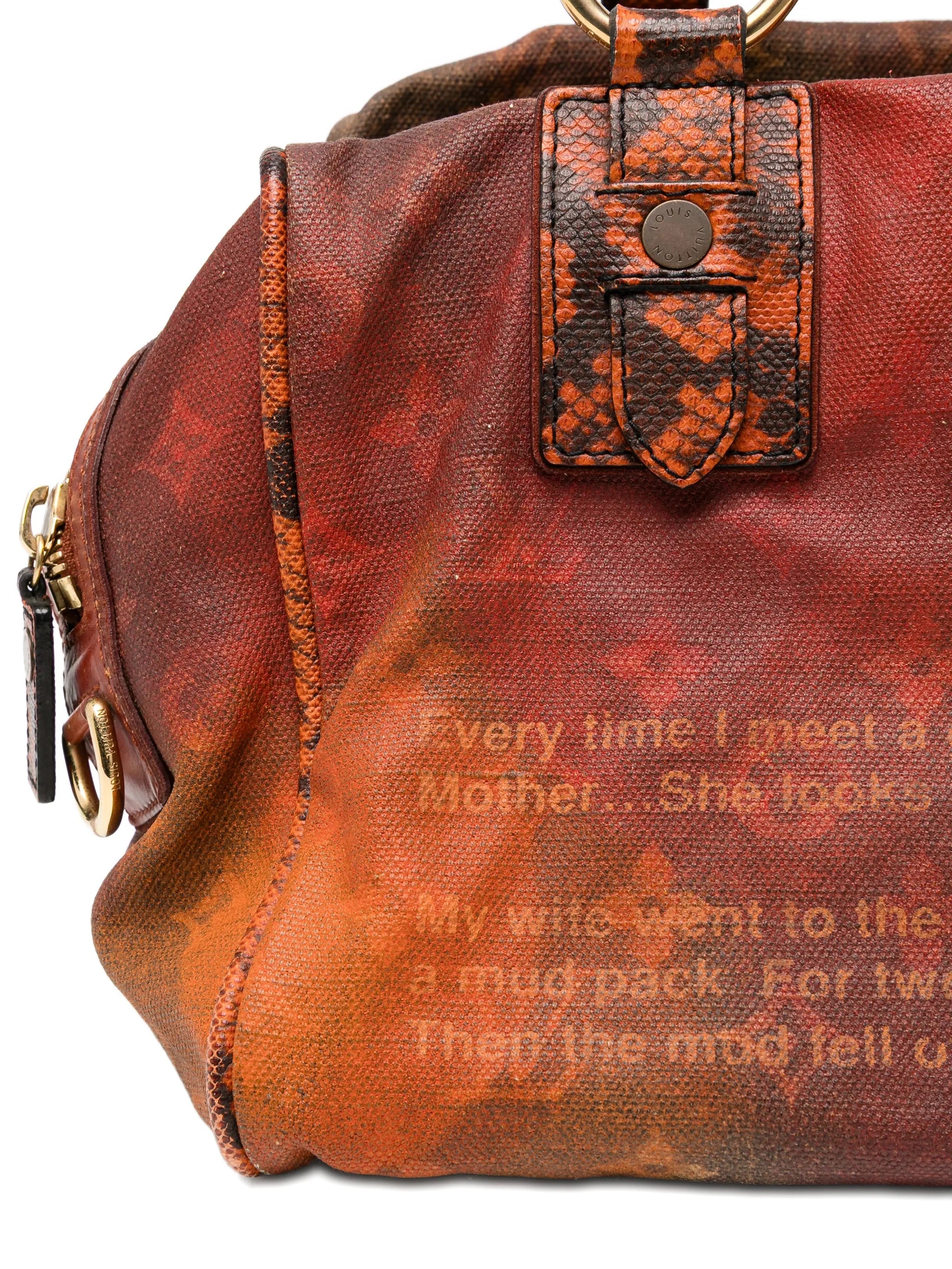 LOUIS VUITTON バッグ LV x Richard Prince Mancrazy Jokes Bag | Rewind Vintage Affairs