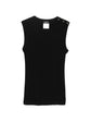 Black Ribbed Top
