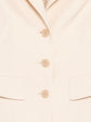 Cream Blazer & Skirt Suit Set