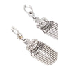 Pavé Dangle Fringe Diamond Earrings