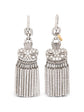 Pavé Dangle Fringe Diamond Earrings