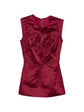 SS 2007 Ruby Sleeveless Silk Top