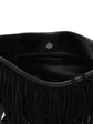 Small “La Boheme" Suede Fringe Hobo Bag