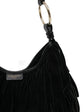 Small “La Boheme" Suede Fringe Hobo Bag