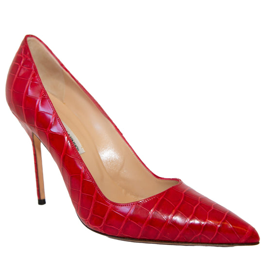 Manolo Blahnik Red Pumps