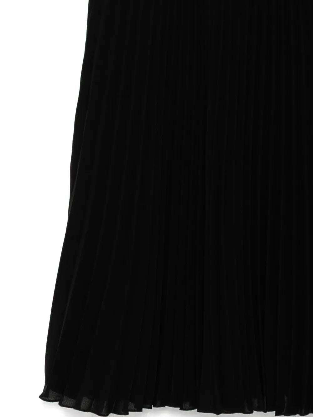 Black Pleated Midi Dress - view 3