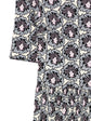 Printed Silk Gathered Dress