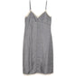 Blue Silk Slip Dress
