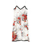 Floral Print Silk Slip Dress