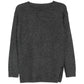 Grey Crew Neck Cashmere Sweater