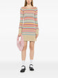 Resort 2011 Striped Crochet-Knit Dress - view 2