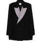 Khaite Balton Crystal Double-Breasted Blazer - KHAITE