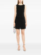 Sleeveless Camellia Wool Dress - view 2