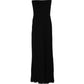 Black Strapless Maxi Dress - view 2